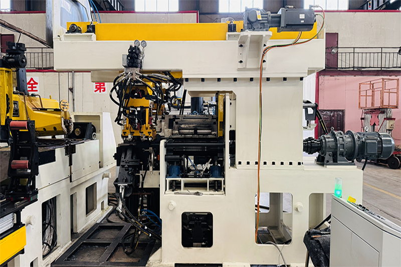 Wheel Rim Coiling Machine with Automatic Loading System